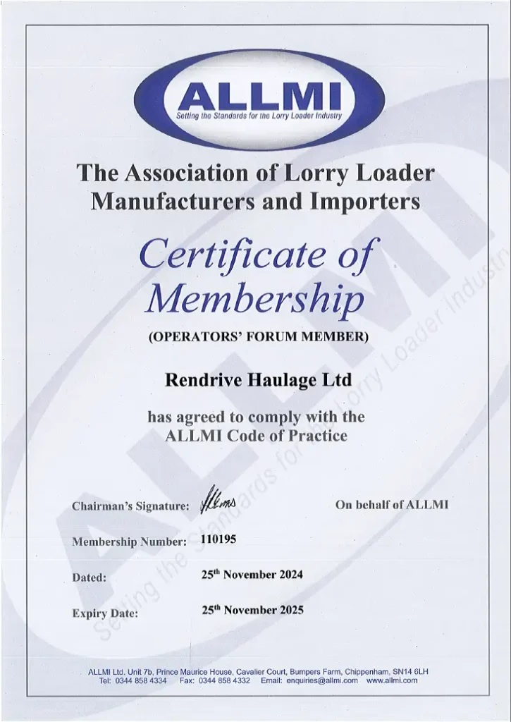 Rendrive_Allmi Certificate. Exp 25-11-25